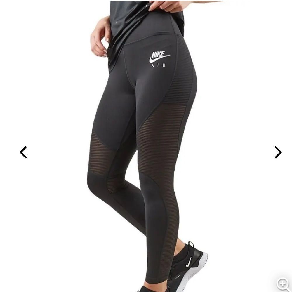 Nike Dri-Fit Women’s Air 7/8 Tights MR Black Size XL